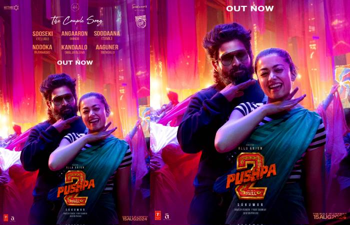 Pushpa 2 couple look made for each other in this still