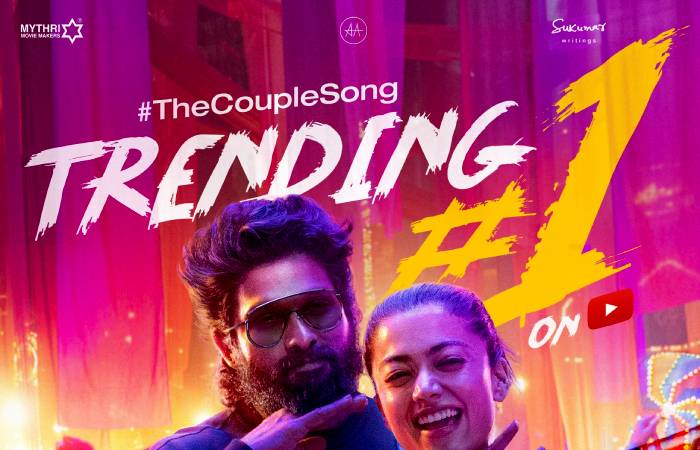 Pushpa 2 second single is trending on top on YouTube