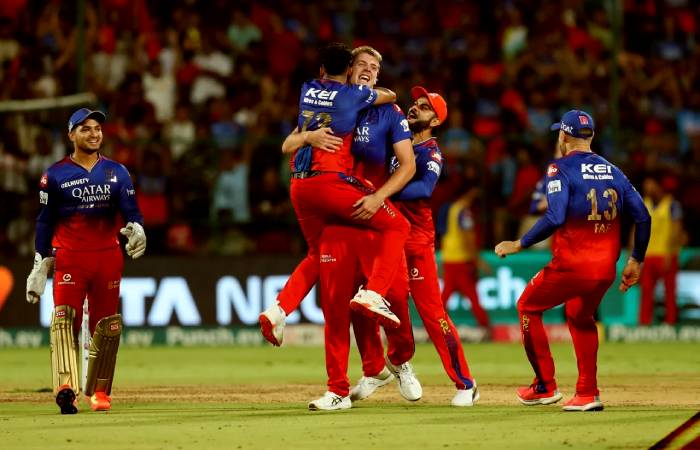 RCB wins 5 on the bounce to keep themselves alive