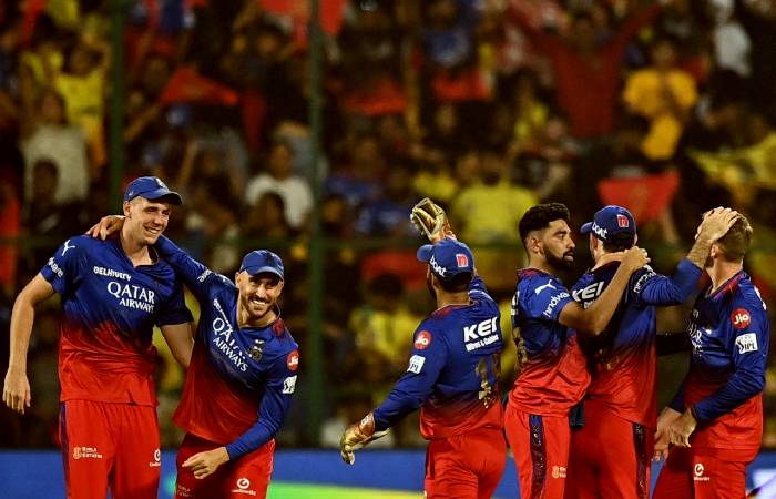 RCB wins huge against CSK and miraculously qualify to IPL Playoffs