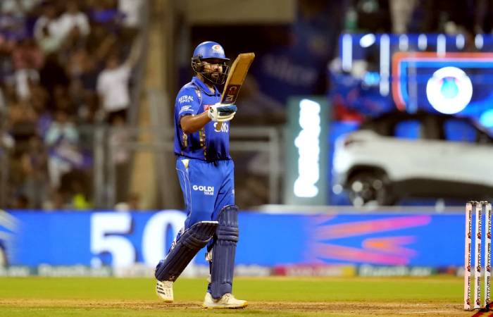 Rohit Sharma scores a fifty against LSG but fails to carry MI to victory