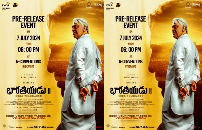 Bharateeyudu 2 pre-release event to be held on 7th July in Hyderabad