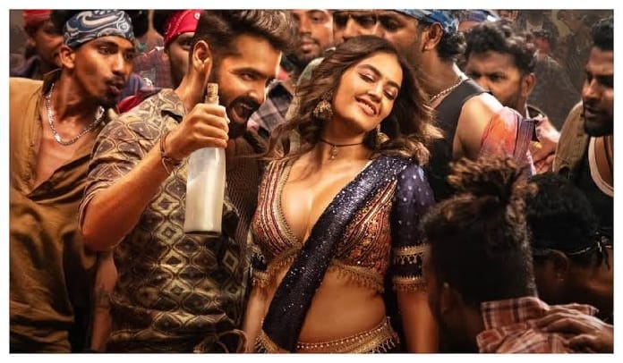 Ram Pothineni and Kavya Thapar from Double Ismart