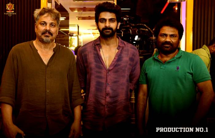 Naga Shaurya with director and seasoned cinematographer