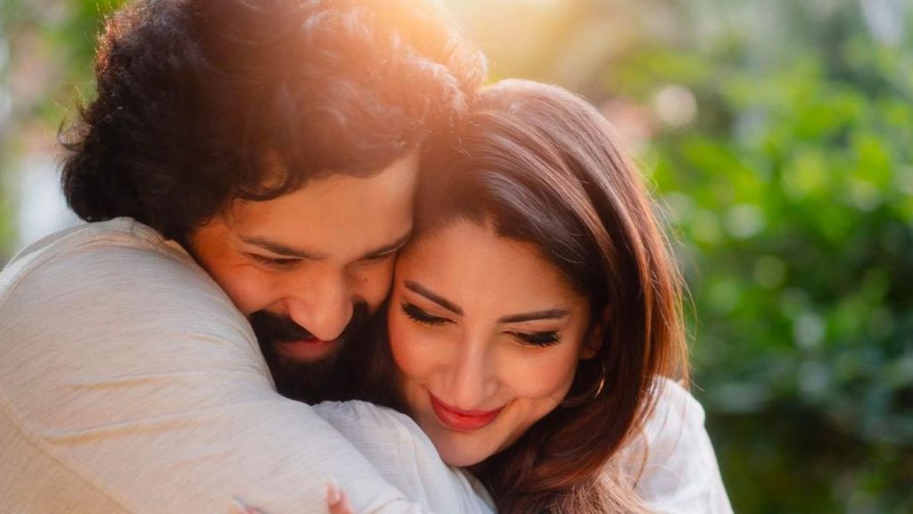 Akhil Akkineni and Zainab Ravdjee