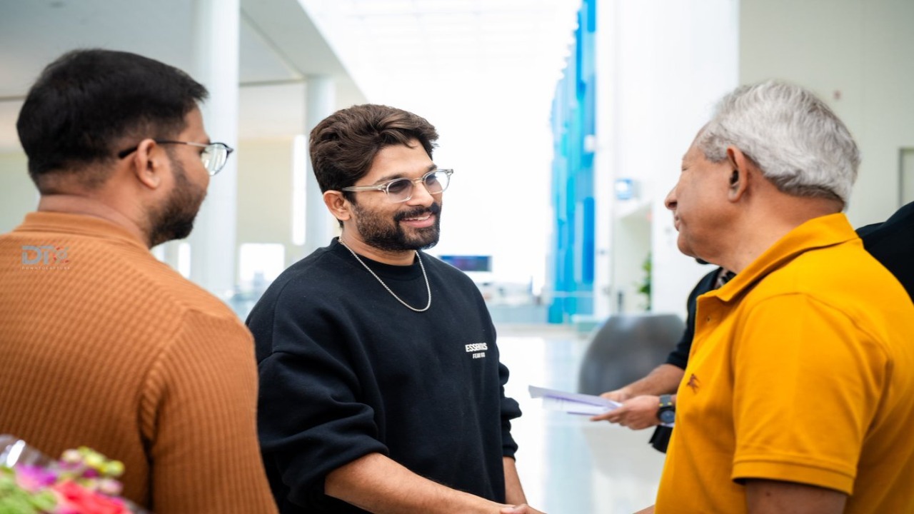 Allu Arjun meets fans in Florida ahead of NATS 2025 event