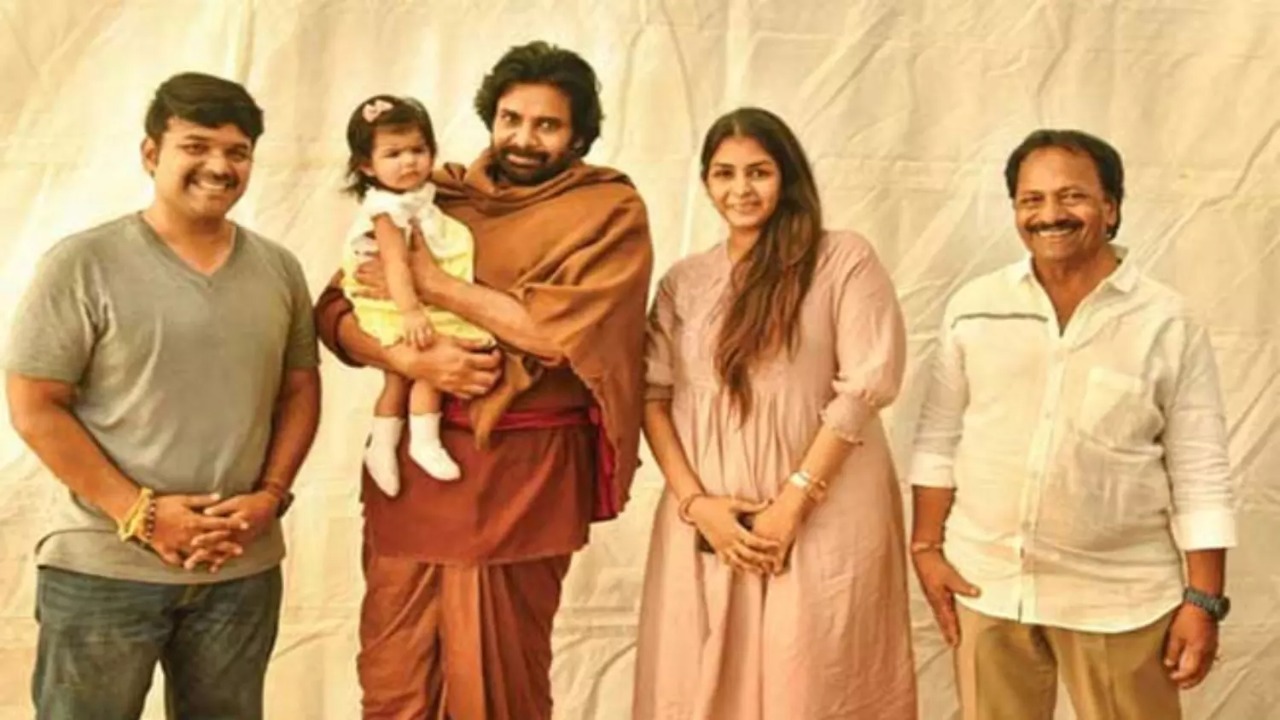 Pawan Kalyan shares sweet moment with director’s daughter