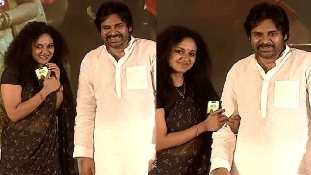 Pawan Kalyan hug