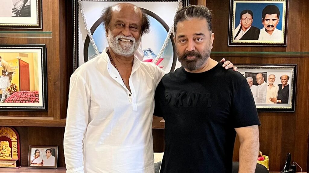 Rajinikanth and Kamal Haasan