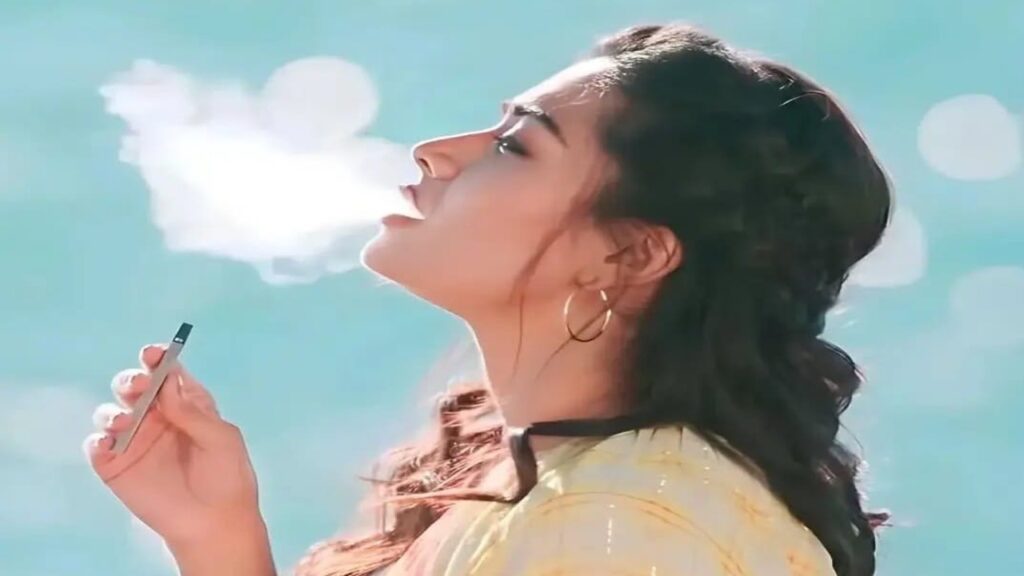 Rashmika smoking