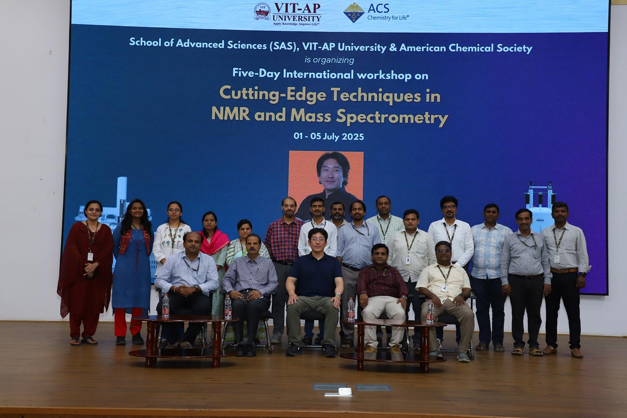 VIT-AP University Inaugurates International Workshop on Advanced NMR and Mass Spectrometry Techniques