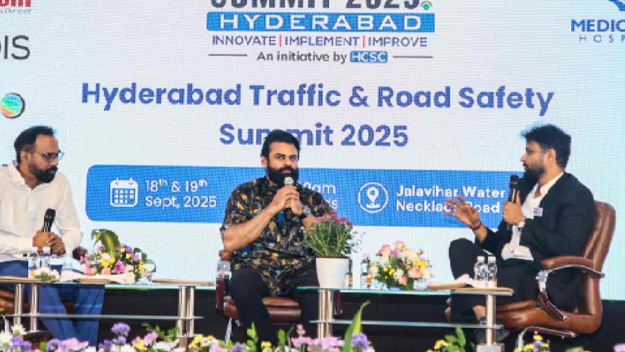 Our life is our responsibility: Hero Sai Durgha Tej at ‘Traffic Summit 2025’