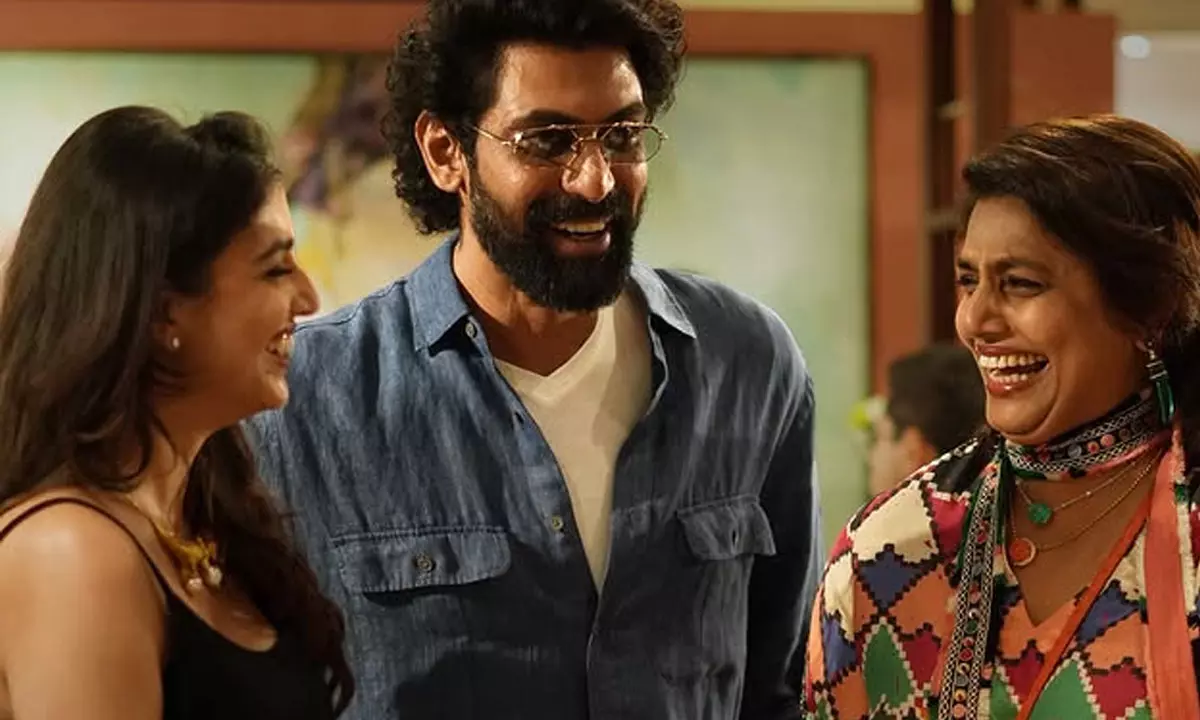 Rana Daggubati supports wife Miheeka at art event