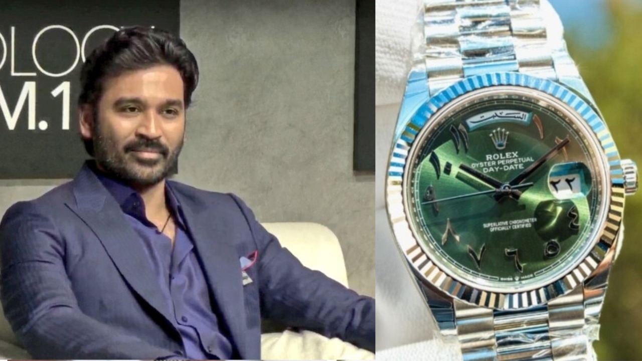 Dhanush’s jaw-dropping watch collection worth ₹60 Cr revealed