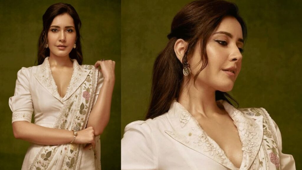 Raashii Khanna saree