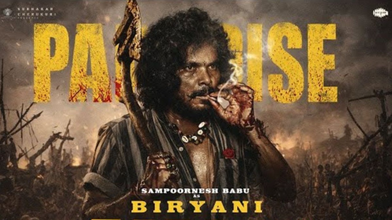 Sampoornesh Babu unveiled as ‘Biryani’ in Nani’s The Paradise