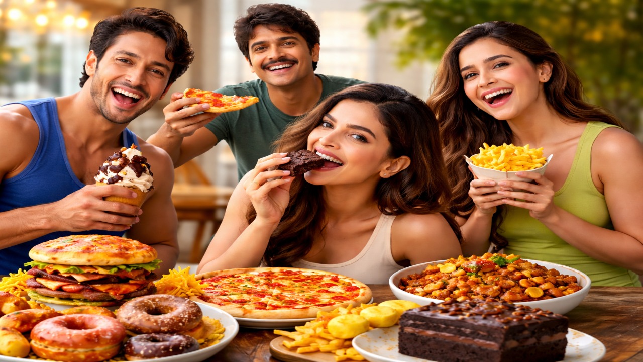 Celebrity Cheat Meals: Stars Eat What They Love