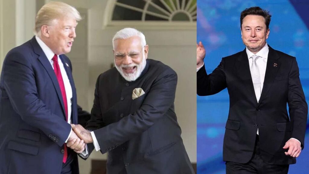 Elon Musk Join PM Modi, Trump