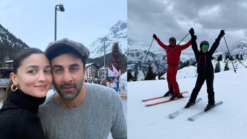 Alia Bhatt Shares Pictures from Anniversary With Ranbir Kapoor