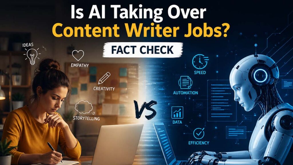 Is AI Taking Over Content Writer Jobs? Fact Check