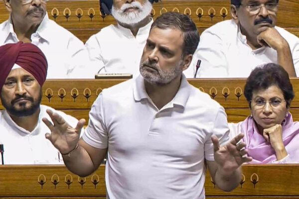 Rahul Gandhi’s ‘Wife Remark’ Sparks Laughter in Lok Sabha