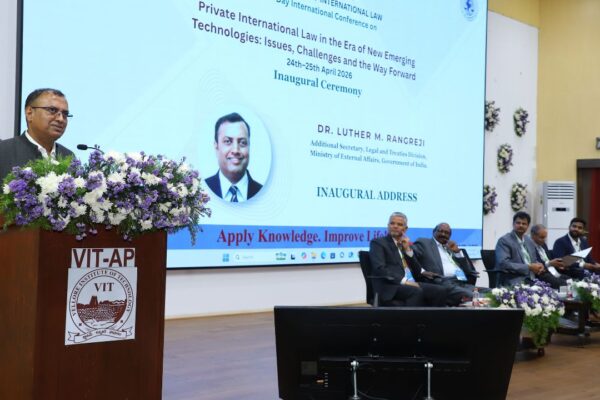 VIT-AP University Hosts Global Conference on Law & Emerging Technologies