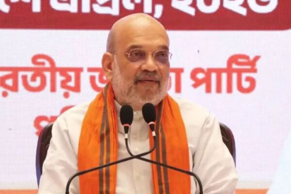 Amit Shah Says ‘Time for Change’ After Record Polling in Bengal