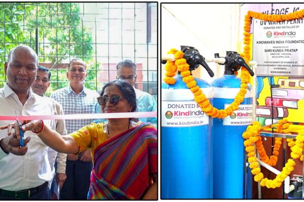 KindIndia Initiative Brings Clean Water to Borabanda Government Schools