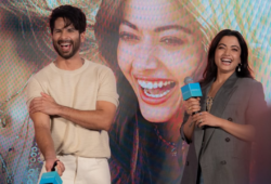 Shahid Kapoor On Rashmika Mandanna In Cocktail 2 Shoot