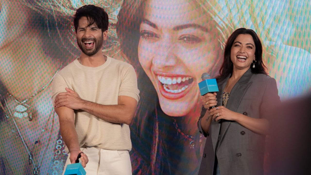 Shahid Kapoor On Rashmika Mandanna In Cocktail 2 Shoot