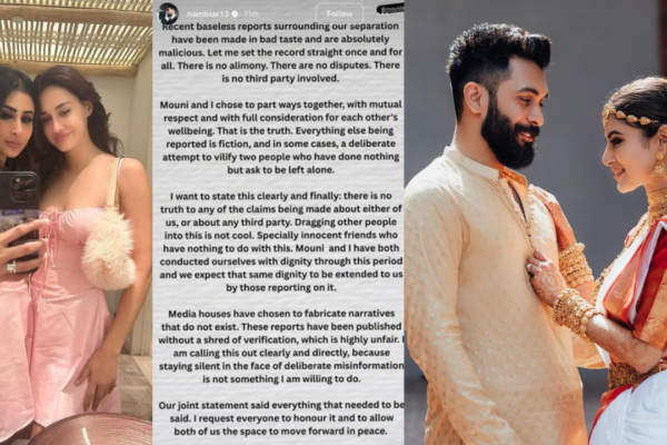 Suraj Nambiar slams rumours on Disha Patani- Mouni Roy post divorce
