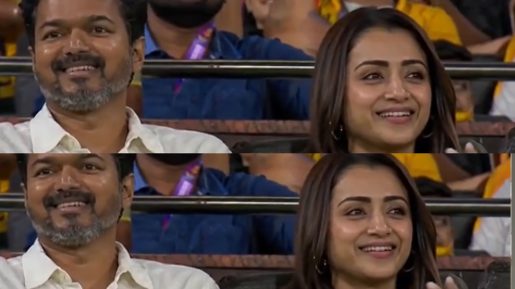 Did CM Thalapathy Vijay-Trisha Attend IPL 2026 together?
