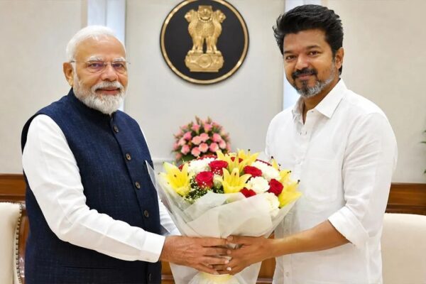 PM Modi Congratulates Vijay After Taking Oath as Tamil Nadu CM